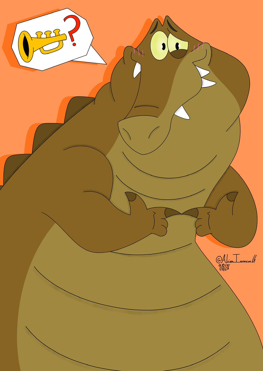 AlienInvasion64's tweet photo. Louis 🐊🎺
#ThePrincessandtheFrog #artmoots https://t.co/76otjk0SQL