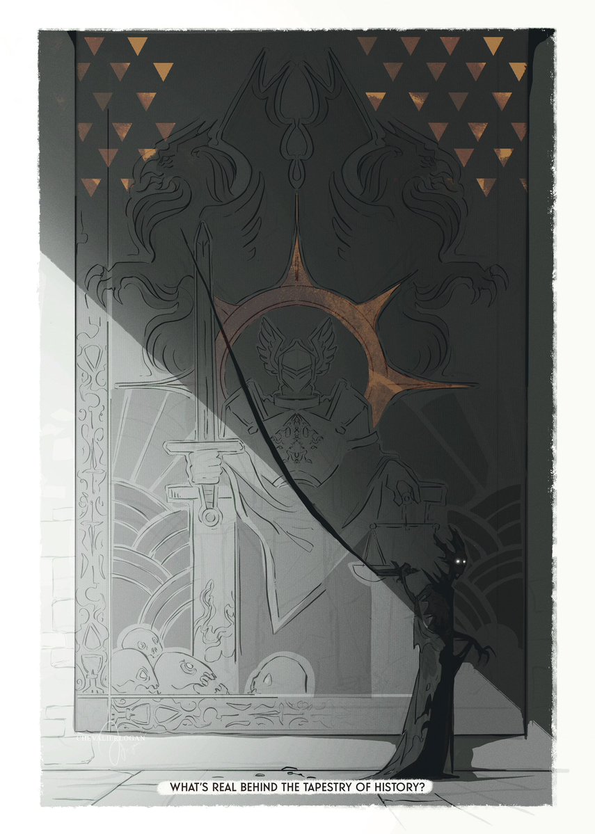 _ChevalierLogan's tweet photo. Last year @dragonageannual comics with Isseya and the JUSTICE arcana theme that I never shared🫣🖤

#dragonage #isseya #spoilers https://t.co/EhTTTOpmSB