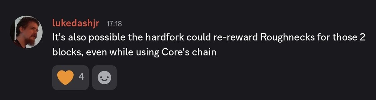 zndtoshi's tweet photo. When you're the emperor you can do whatever the fuck you want. Like confiscate from some miners and give to other miners.
Wouldn't surprise me if he awarded himself the btc he lost. https://t.co/4mGuNwXGZw
