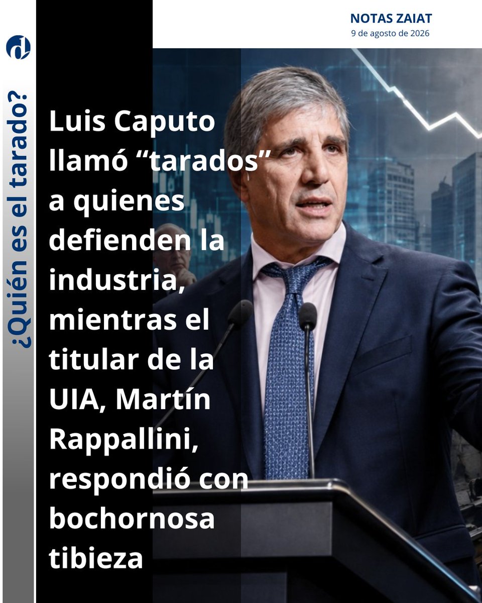 AlfredoZaiat's tweet photo. ¿Todavía no leíste mi nota de hoy en @eldestapeweb? ¿Qué estás esperando!

➡️ ¿Quién es el tarado? 🗞️

🔗https://t.co/54NbtpwiJ0 https://t.co/WS4585dd8h