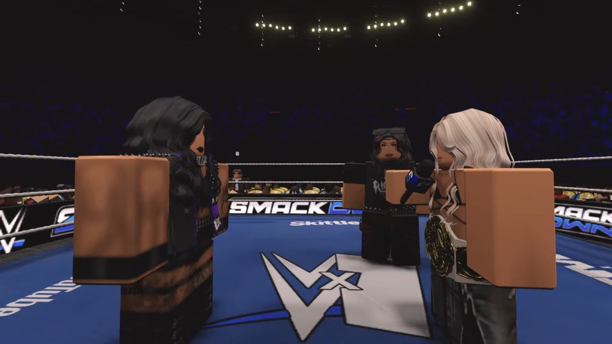 WXRLivMorgan's tweet photo. beating Raquel was lucky .. but going against me? there will be no luck ..

just like at Saturday Nights Main Event &amp; Royal Rumble I’ll leave you #LIVid 👁️

#WXRSmackDown https://t.co/8UjCpBLRlA
