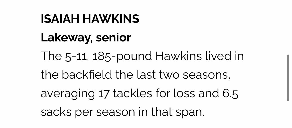 Isaiah_Hawkins8's tweet photo. Honored to be recognized in this article by @5StarPreps! Looking forward to a great season this year! 
@cehawkins 
@CSmithScout 
@LCACoachSellers https://t.co/08k46XfkF0