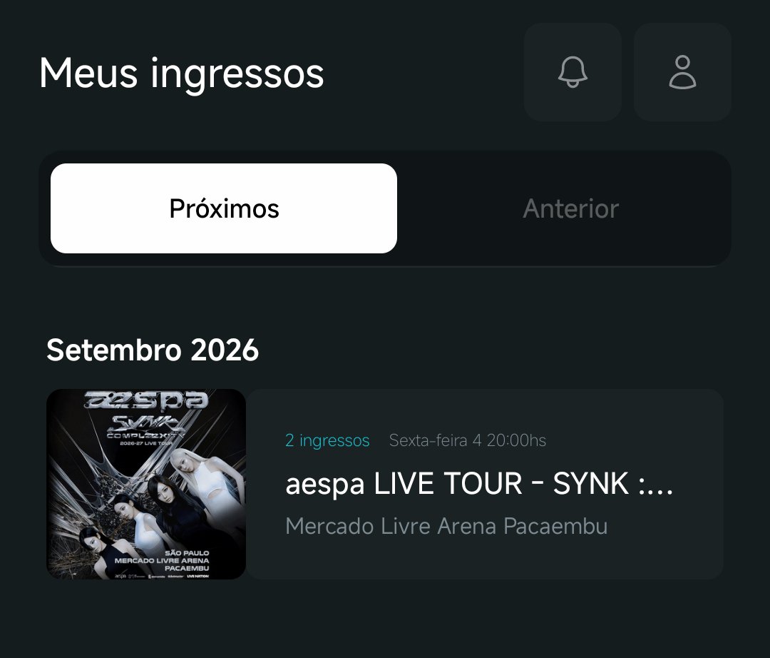 conr4do's tweet photo. 🎫🎫 VENDO INGRESSOS SHOW AESPA

Galera, por motivos teistes e infortúnios não poderei ir ao show, então estou vendendo:

CADEIRA LESTE - MEIA ENTRADA
Valor negociável 

Me chamem na DM https://t.co/q7MtN2coFr