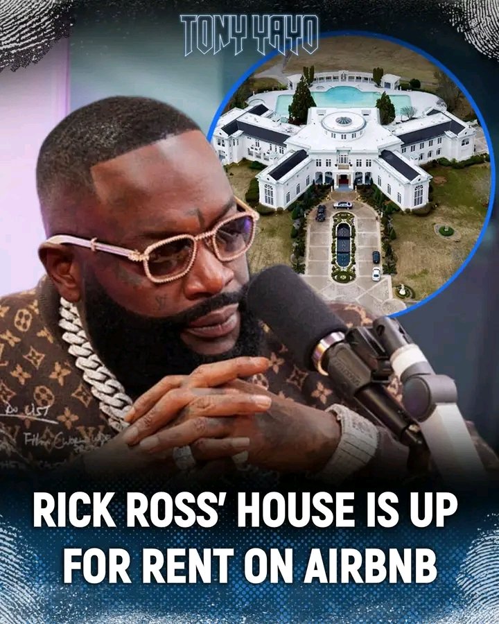 ChidiDivin26063's tweet photo. 50 Cent once again revealed who’s lying 👀😂

Rick Ross’ mansion is up for rent on Airbnb while he’s busy trying to appear successful. 

50 Cent said it best: “EVERYTHING FAKE”. https://t.co/IykFSpounD