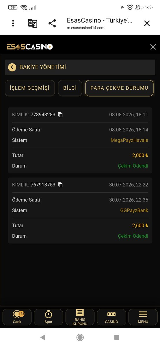 SweetLu24922720's tweet photo. ÇEKİM PAYLAŞ BONUSU AKTİF! 🚨
📸 Çekim ekran görüntünü paylas ve bize bildir.
👍 Anında bonusunu hesabına tanımlayalım!
⚠️ Hemen Canlı Destek üzerinden bizimle iletişime geç, fırsatı kaçırma!
🍀 Bol şanslar dileriz! https://t.co/neFkAGN9xE