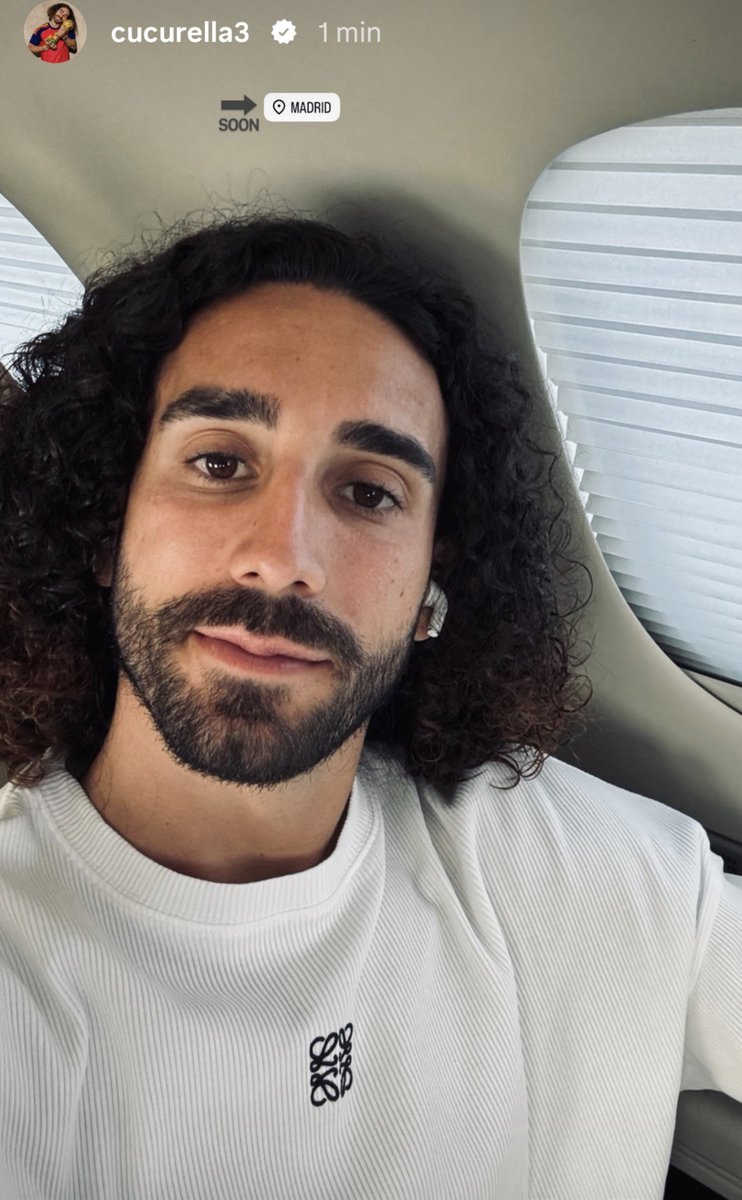 AdriRM33's tweet photo. MARC CUCURELLA VIAJANDO PARA MADRID.

MAÑANA ESTARÁ CON EL EQUIPO 🤩 https://t.co/UCX1Y5m4EY