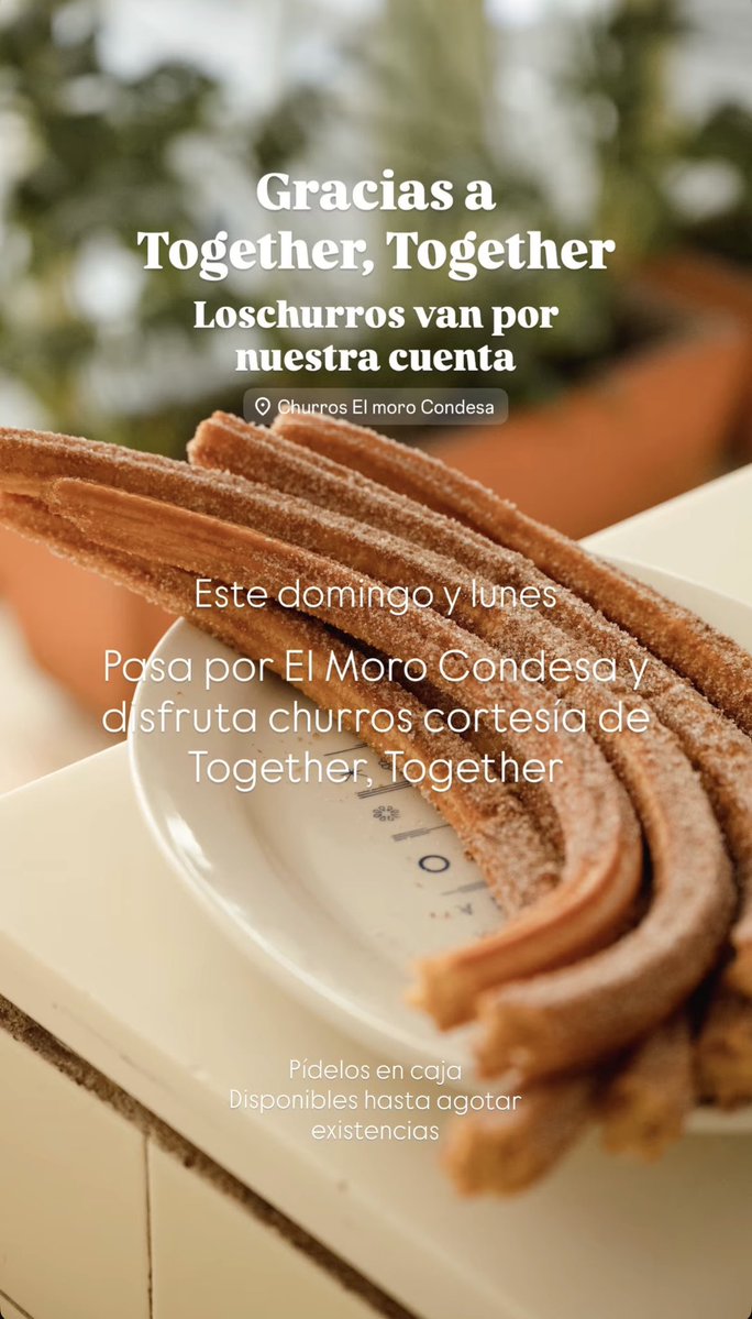 hsdaily's tweet photo. Harry is paying for everyone’s churros at Churrería El Moro today and tomorrow to say thank you for the Together Together CDMX residency! https://t.co/dnutCvG4j0