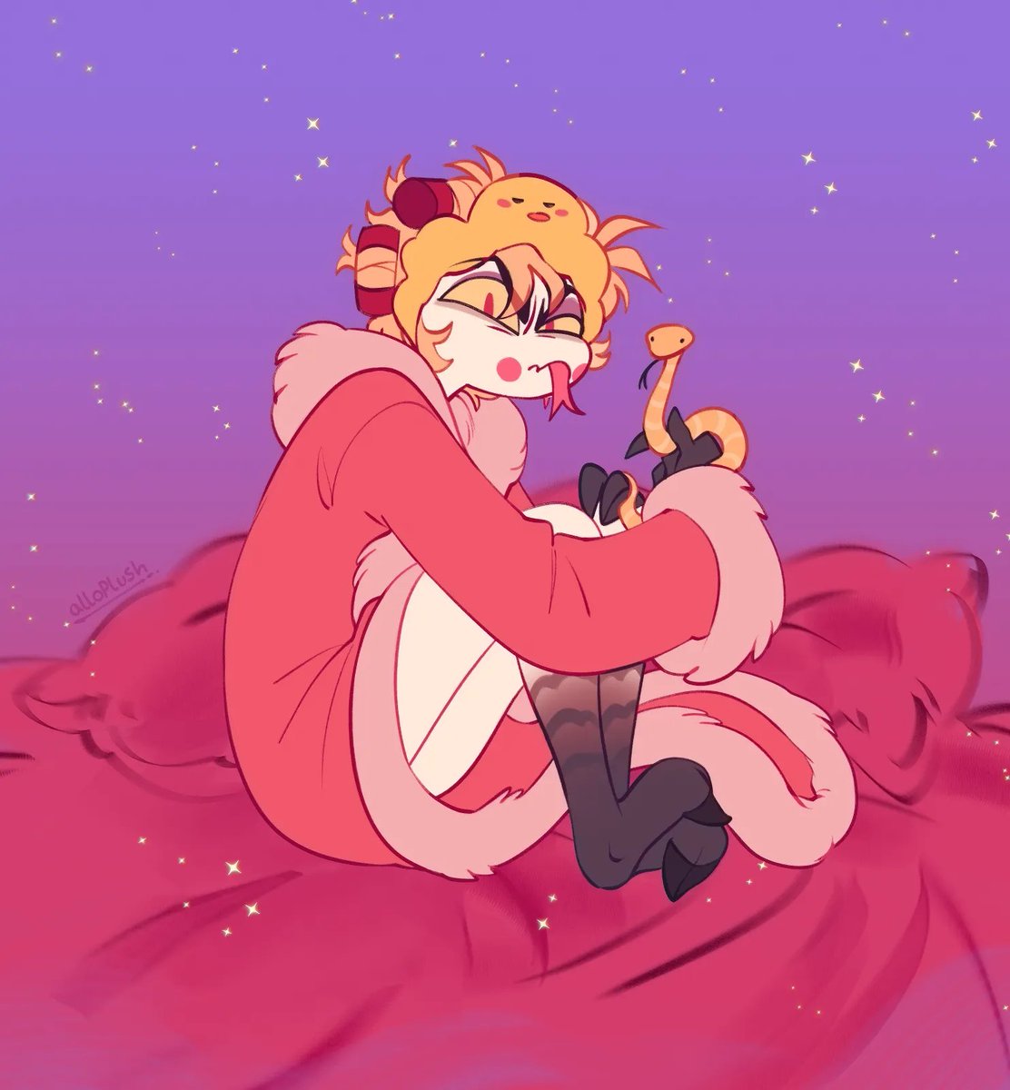 alloplush's tweet photo. #LuciferPinkWeek2026
Day 5 : Bambi, stop laughing at me https://t.co/enRkKkiud9