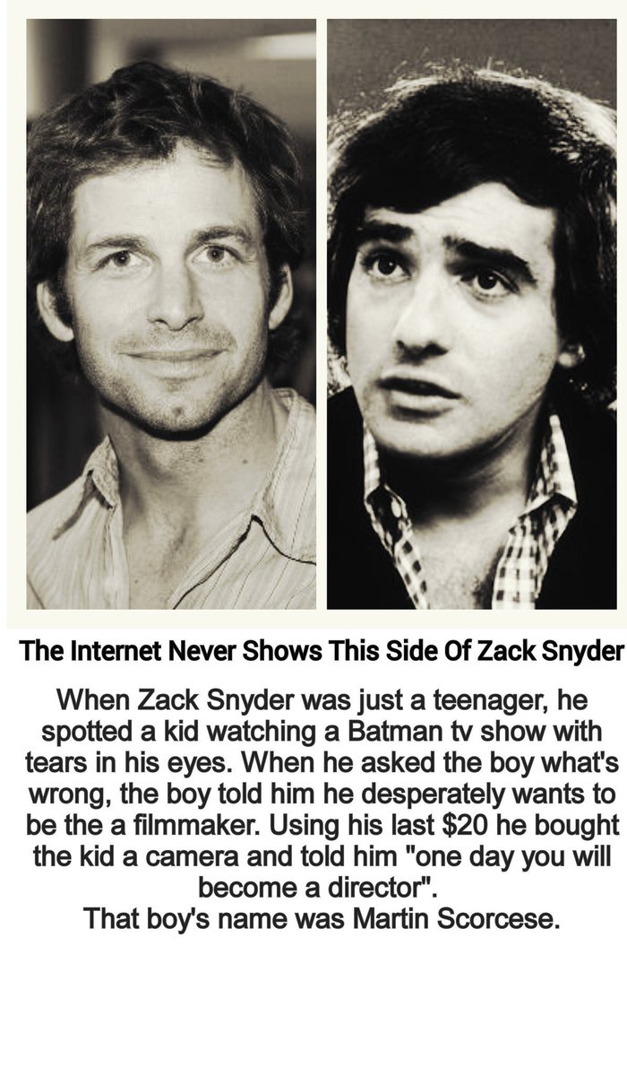 BatfleckMovie's tweet photo. Zack Snyder is a legend for this https://t.co/JURGQ8iVs0