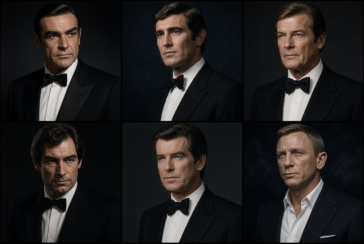 olasunkanm32421's tweet photo. Sean Connery
George Lazenby
Roger Moore 
Timothy Darton
Pierce Brosnan
Daniel Craig

Pick your best MI6 😆 https://t.co/rJBSvsr1Ol