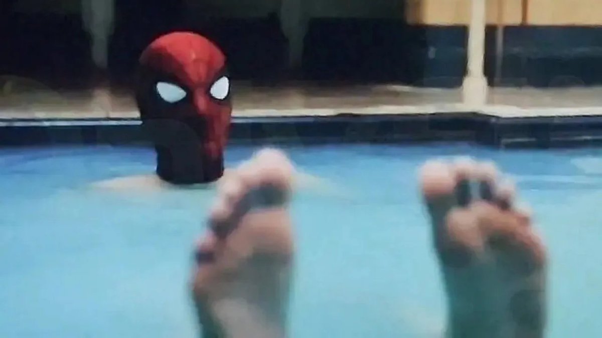 Lizzy2948305's tweet photo. SPOILER FOR SPIDERMAN MOVIE
i went to the cinema and i had to do this, I'm sorry 😭 

#vox #SpiderManBrandNewDay #spiderman #voxhazbinhotel https://t.co/zBSaRMxYGl
