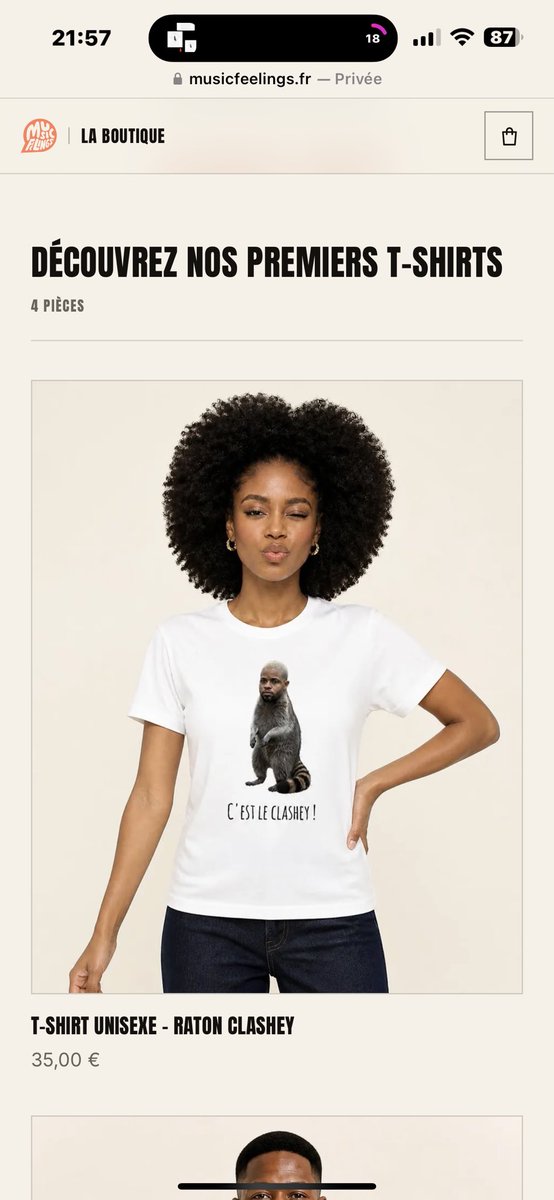 elmusicfeelings's tweet photo. 🚨 LA BOUTIQUE EST EN LIGNE ! Les t-shirts iconiques Ratons laveurs sont la.

Vous pouvez désormais acheter les t-shirts : https://t.co/r9jlXvFkUp

Pour le lancement, vous avez -34 % pendant seulement 2 jours : les t-shirts sont à 23 €.

Ça nous a pris énormément de temps pour mettre tout ça en place. On a travaillé comme des fous ces dernières 24 heures pour que tout soit prêt.

Donc venez, soyez les premiers à faire la recette de ce site et à découvrir tous les bijoux qu’on vous a préparés. 🦝🔥

Merci vraiment à tous pour la force. ❤️

https://t.co/r9jlXvFkUp