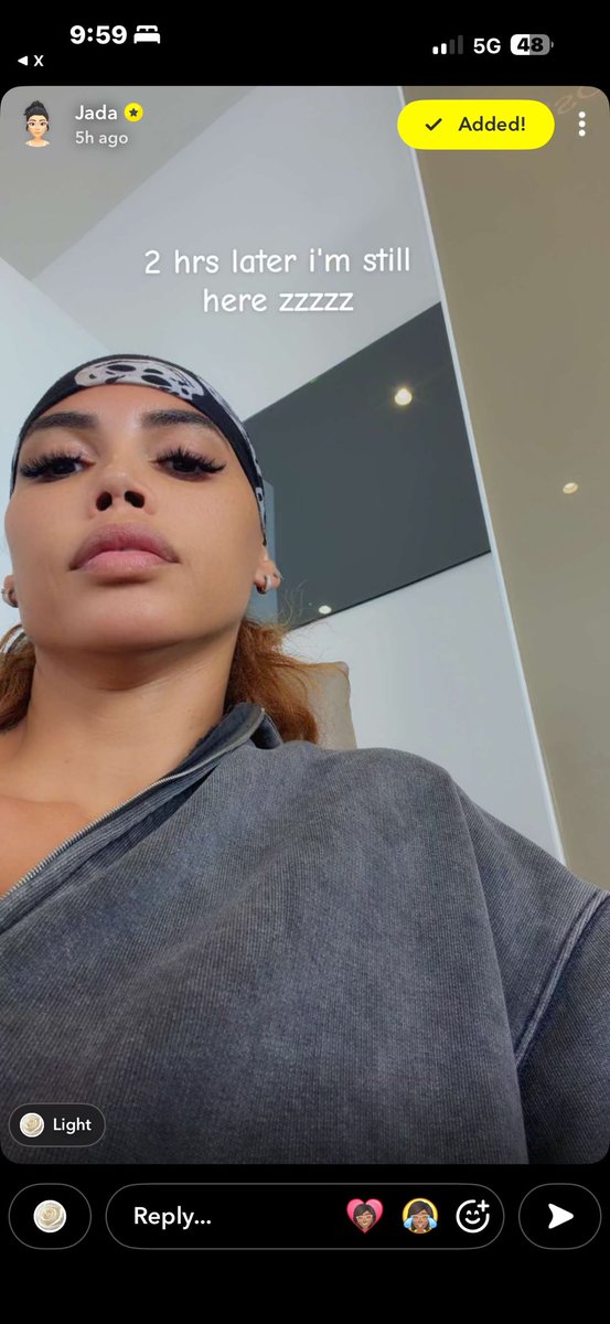 blackebony28's tweet photo. Una sure say I fit compete so ? 

Jada is 10/10 😭 https://t.co/hTrz0WYwtq