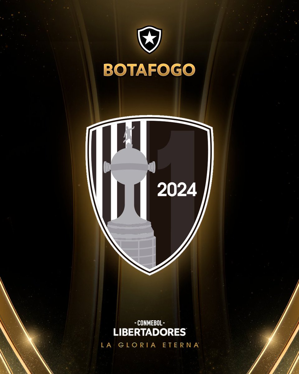 Libertadores's tweet photo. 🏆🔥🇧🇷 Los nuevos parches de la CONMEBOL #Libertadores: un recuerdo de @Botafogo para toda la vida

#GloriaEterna https://t.co/9OFEbJ3QSF