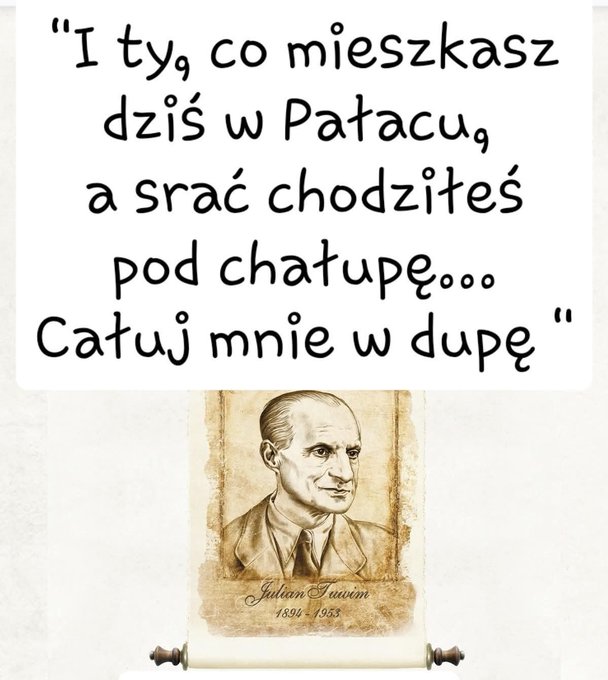 Czarekzewsi's tweet photo. @szefernaker Jestem zwykłym Polakiem. Chcesz usłyszeć mój głos? To odpierdolcie się od Polski i Polaków. https://t.co/3ieRO0Fkf7