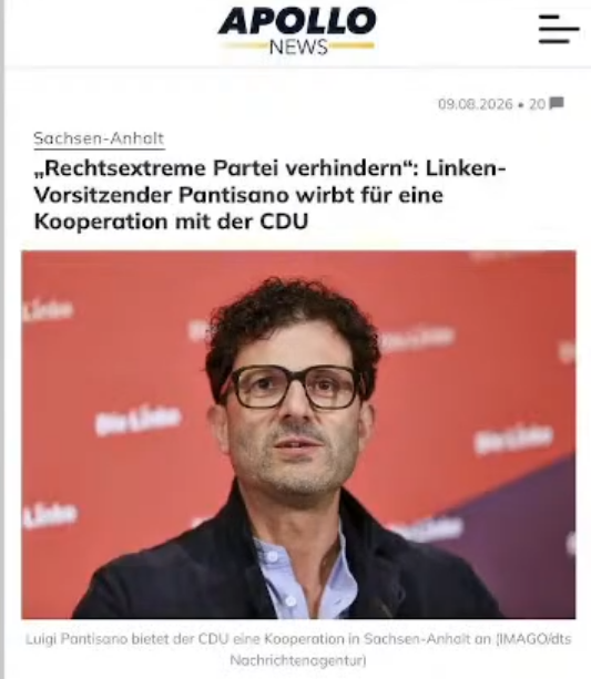 cyan_rk's tweet photo. How It Started vs How Its Going.🧐
Vom Faschisten zum Partner. In 6Wochen.🤡
#SachsenAnhalt #Pantisano #Linke #CDU #Angst #Panik #Siegmund https://t.co/HWg4Yyl8ub