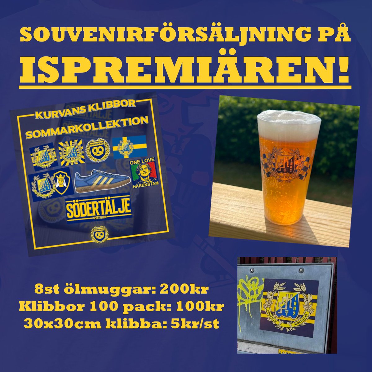 telgekurvan's tweet photo. Ni finner oss i närheten av sektion O. 
Allt från försäljningen går rakt ner i tifokassan.
#twittssk https://t.co/DiSg5iw55o