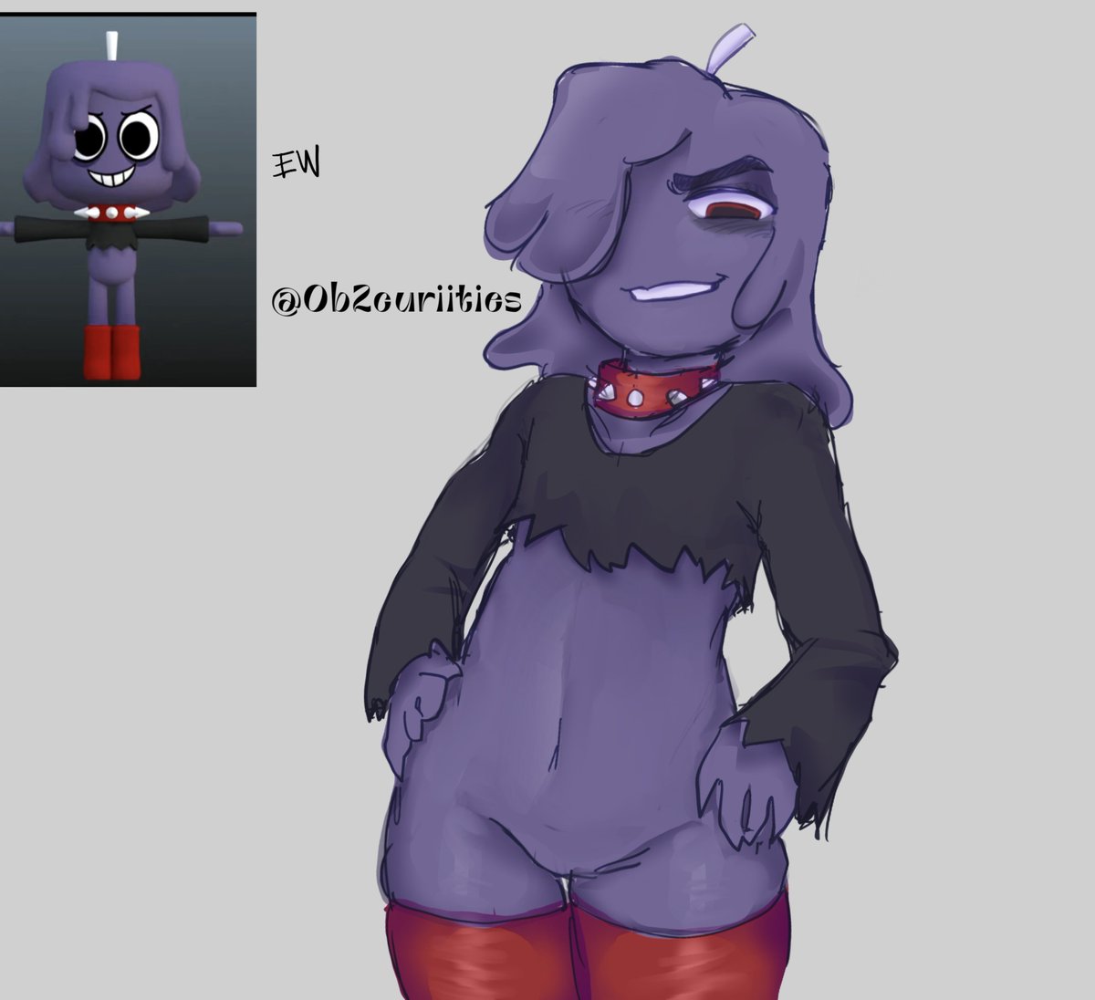 Ob2curiities's tweet photo. Ummmm new dandys world toon art ig.... #waxwell #dandysworldfanart
Lowkey kinda suggestive sorry https://t.co/j5PYbN2kda