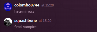 ItsMeItsBG's tweet photo. Amazing things are happening in the Vampire Savior Fightcade chat https://t.co/fYZIALicGi