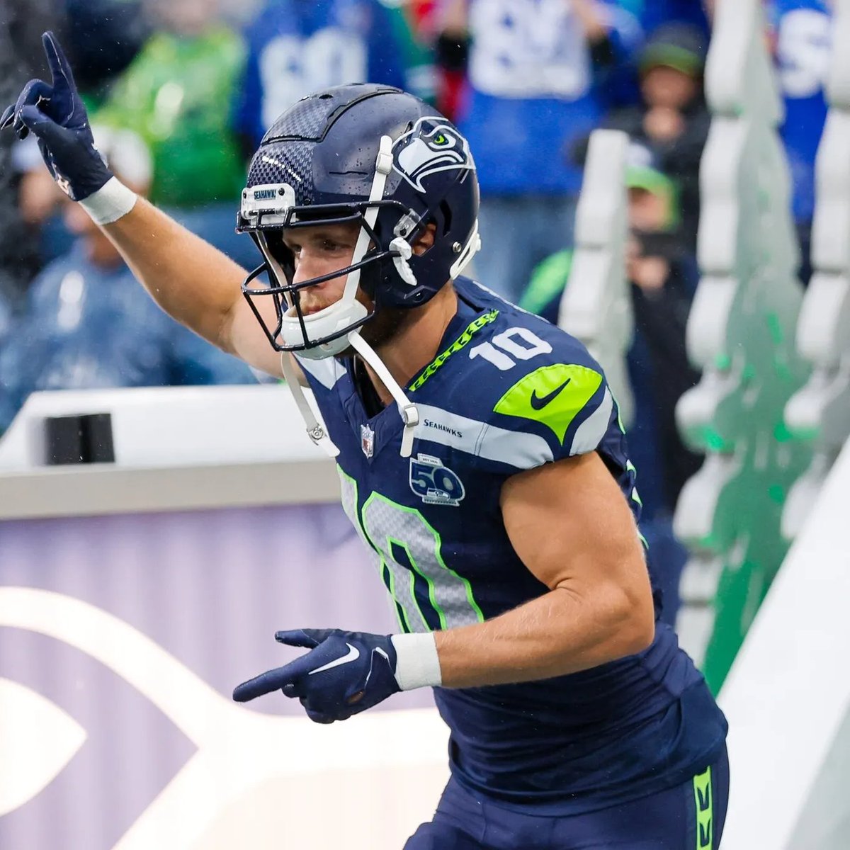 SeattleONTap's tweet photo. The Seahawks are so lucky to have this WR group:

📌 Jaxon Smith-Njigba
📌 Rashid Shaheed 
📌 Cooper Kupp
📌 Tory Horton Jr. https://t.co/wMrIVTTha6