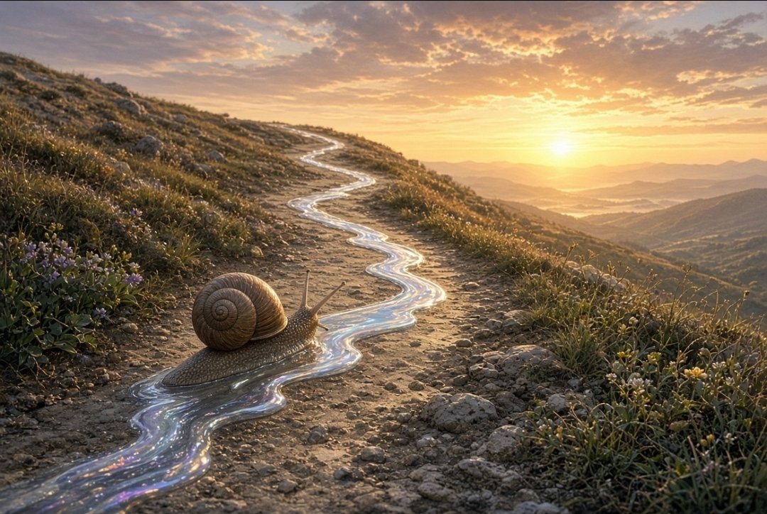 KevinArmour50's tweet photo. Ce qu'il y a de particulier avec l'escargot c'est qu'il faut en baver pour faire son chemin dans la vie.... 😉 https://t.co/18D9QLe2Jg