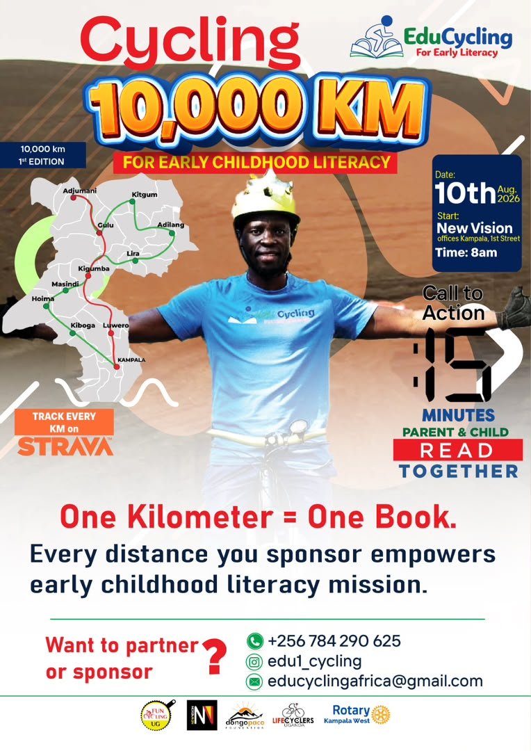 ninyesigar's tweet photo. "I pitó Aweno Ipito gweno" 〰️ Lango Proverb @CivLegacy_F that means - 'Feed your child and feed other people's children as well." 

We will be starting off the week with @Owiny123 tomorrow morning for:

🇺🇬Cycling 10,000km for 10,000 Books Launch🇺🇬 https://t.co/OUotsHQrq1