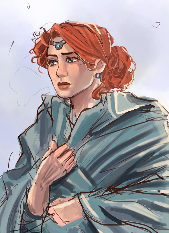HjLuxart's tweet photo. Catelyn Stark  wip 
#asoiaf #catelynstark https://t.co/ivGn9g2vqC