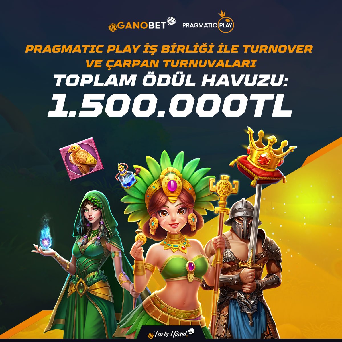 gnsosyal's tweet photo. GANOBET  İLE AĞUSTOS AYINA ÖZEL MEGASLOT TURNUVASI

🔥 3 Aşamalı Büyük Mücadele!

🔹 Turnover Turnuvası
10 - 16 Ağustos→ 500.000TL
24 - 30 Ağustos → 500.000TL

🔹 Çarpan Turnuvası
17- 23 Ağustos → 500.000TL https://t.co/FxMDUYbKmK