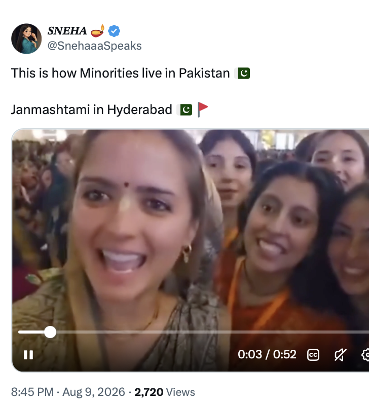 theAshleyMolly's tweet photo. Indeed unique Al-Taqiya (worth sharing )😅😅

Insulting Krishna Ji (Main)      Flexing Janmashtami (Alt) https://t.co/kc6CoNTGqK