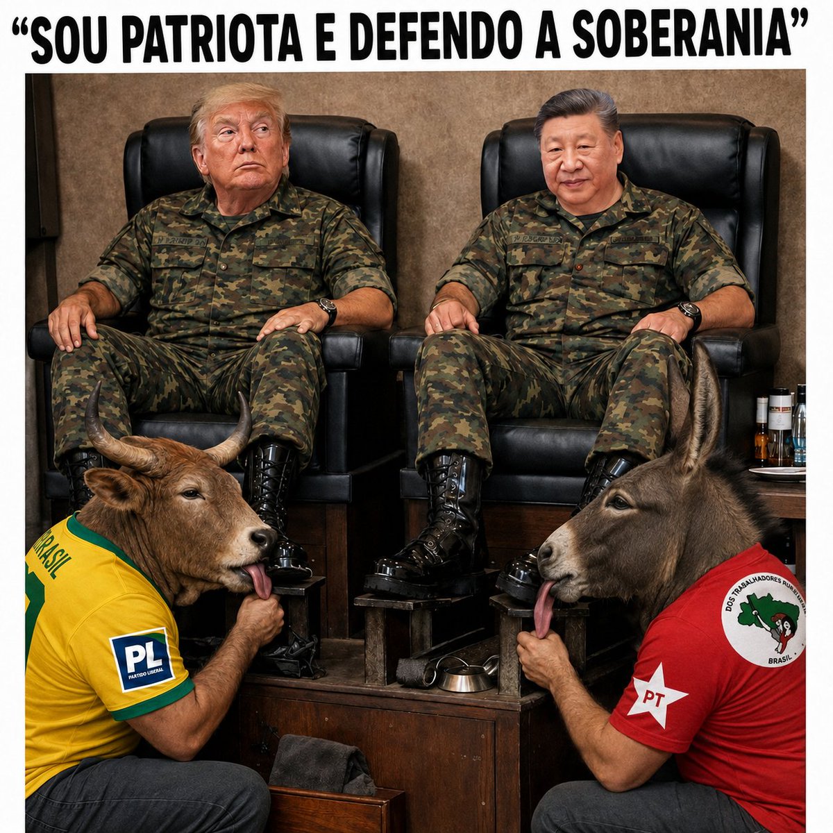 OBVDVRO's tweet photo. @NewsLiberdade Por que pra resolver nossos problemas temos que pedir penico pra gringo? https://t.co/sC8ycUAJ4c