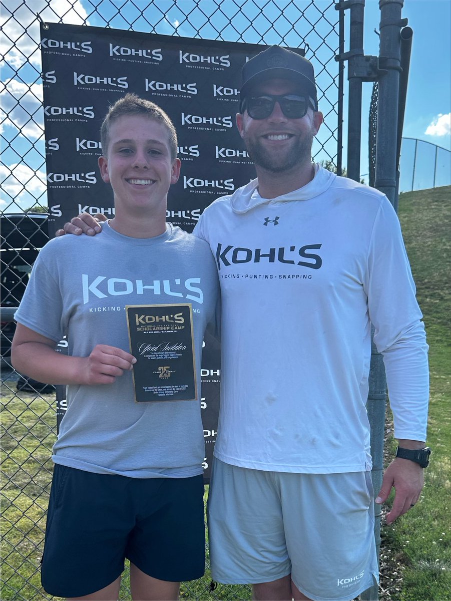 Ben_Jedelsky's tweet photo. I had a great time getting better at my first Kohl’s Camp at Wingate University earlier this summer, and am honored to receive an invite to the Kohl’s National Scholarship Camp!

📍Weddington HS | Class of ‘29 | LS https://t.co/0N7jjgzkSU