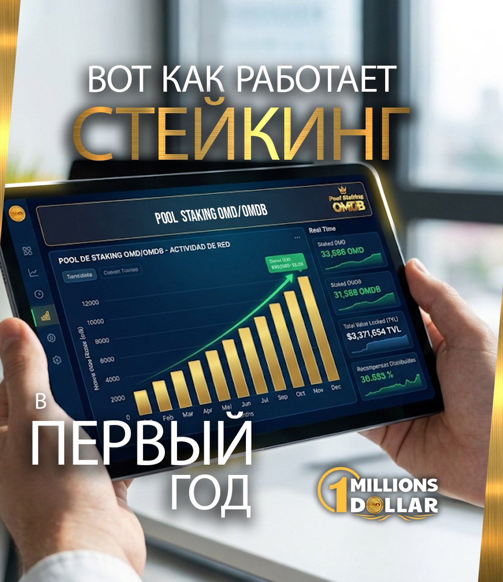 Omd_Russian's tweet photo. 🚀 Пусть ваши деньги работают на вас с первого года.
Стейкинг OMD/OMDB позволяет вам участвовать в развитии экосистемы, а ваши активы будут приносить вознаграждение. 💰📈
Ваше финансовое будущее начинается с решения. Готовы ли вы к стейкингу?
#OMD #OMDB #Блокчейн #DeFi #Крипто https://t.co/7Fs4wxkKRc