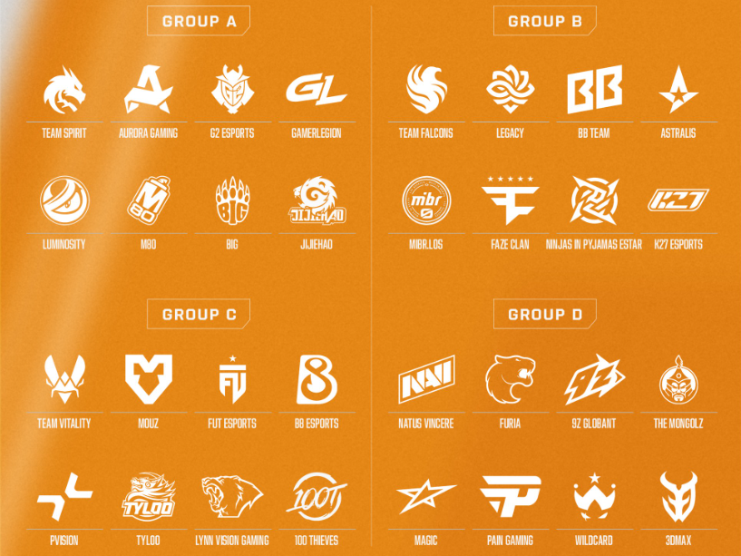 Ozzny_CS2's tweet photo. The groups have also been revealed ⤵️ https://t.co/cJ8KhXJQzN