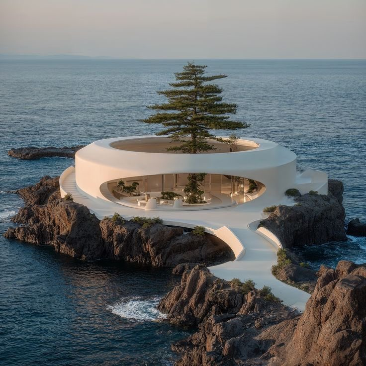 calmlivng's tweet photo. to wake up here, with the sound of waves crashing against the rocks 🩵 https://t.co/rcguzmBsVV