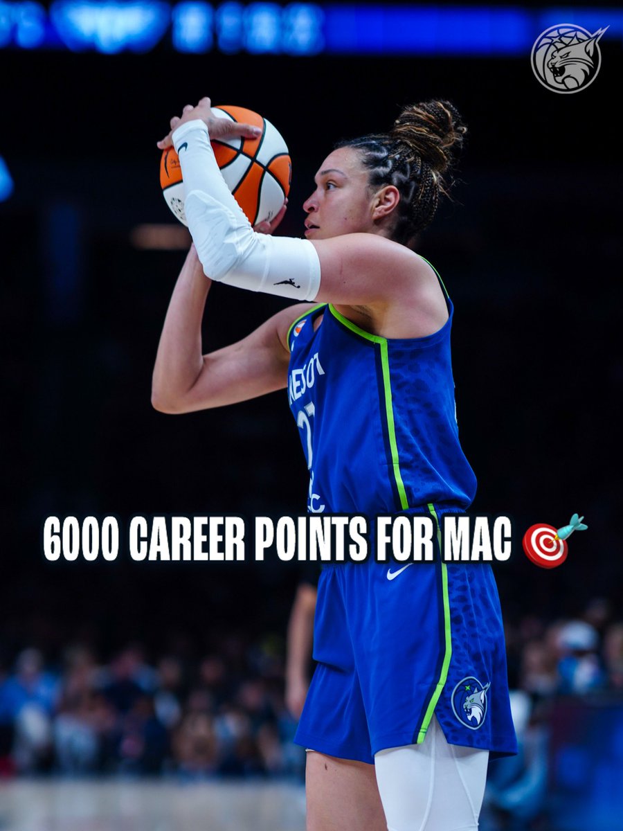 minnesotalynx's tweet photo. 6000 OF ‘EM 🤯 https://t.co/rccuxFkZS8