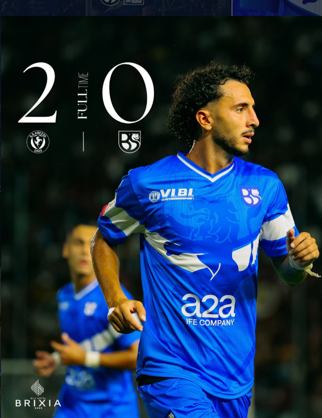 SerieCfr's tweet photo. Pas de surprise aujourd'hui ! 🏆

Aujourd'hui, on retrouvait à nouveau 2 de nos clubs en coupe. Malheureusement, il n'y aura pas eu de surprise.

En effet, l'Union Brescia s'est inclinée contre Arezzo 2 à 0, et dans un match fou, Ravenne s'incline 5 à 3 contre Benevento. https://t.co/deUlnBlcBn
