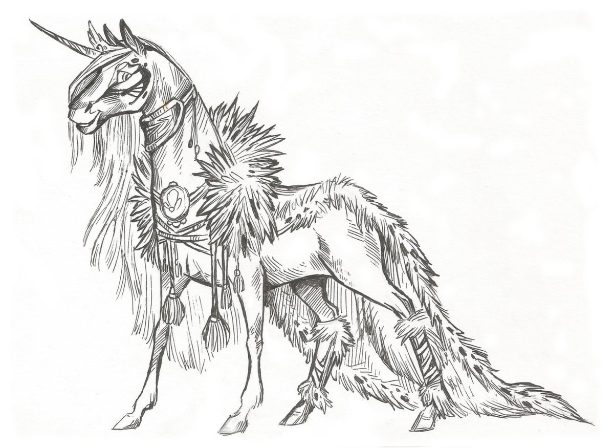 Taski_Guru's tweet photo. Line art of fantasy equine characters
#lineart #horseoc #knight #line_art #pirate #hood #unicornoc https://t.co/QGgQGv4UUN