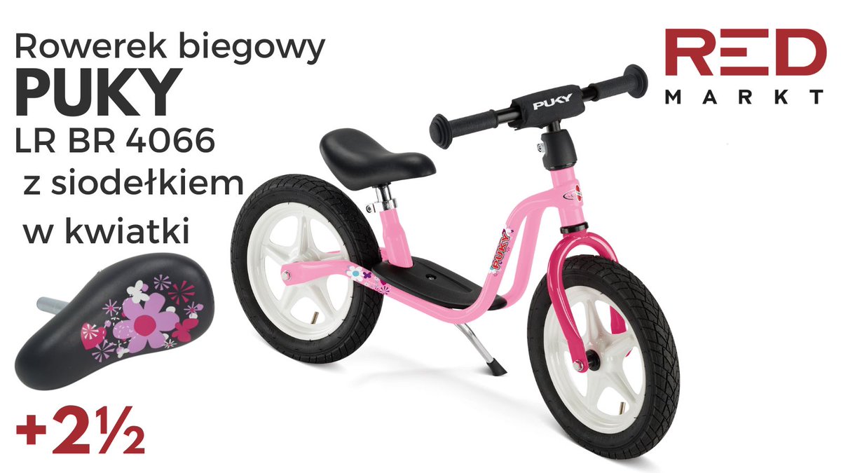 Redmarkt_pl's tweet photo. 🌸🚲 #PUKY LR 1L różowy 4066 z siodełkiem w kwiatki 🌼
Idealny od 2,5 roku! Lekki i wygodny – pomaga rozwijać równowagę, daje pewność siebie i mnóstwo radości z jazdy. 🎁💗✨#RowerekBiegowy #DlaDziewczynki #PrezentDlaDziecka #AktywneDziecko #RadośćJazdy #Redmarkt 🚲🌸 https://t.co/ctqWouyDDc