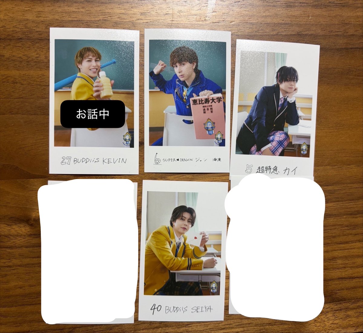 Trhkapl's tweet photo. @kento_1114_ 検索より失礼いたします。
当方ジャンさん(前)所持しております。
田中さんとの郵送での交換をお願いしたいのですが可能でしょうか。
よろしくお願いいたします。 https://t.co/mWlhfQapVu