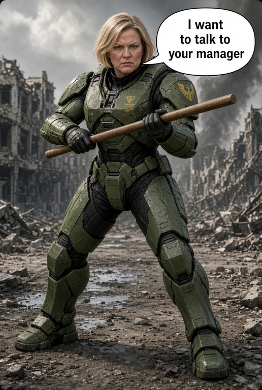 MMMedia's tweet photo. @lastchalice What is the game that they all got fired for being a bunch of Karens that have never played or will play games directed by that guy who hates guns? 

What did they call that gunless halo game? https://t.co/8iVGoQmQSB