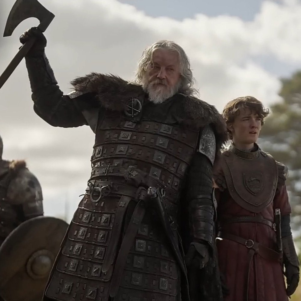 bestoftheblacks's tweet photo. Rest in peace Ser Roderick Dustin, commander of the winter wolves, loyal soldier to Rhaenyra and Daemon. You will be missed 💔 #HouseoftheDragon https://t.co/SY4qm7hbkN