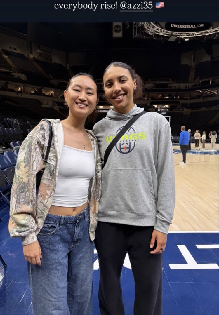 AzziReport's tweet photo. Azzi with Studbudz manager Tenzin after today’s game https://t.co/lMqlbQqqVU