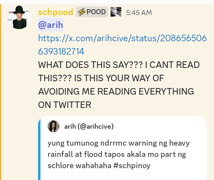 arihcive's tweet photo. just figured out a way to keep schpood out of snooping around tweets https://t.co/blQMyT8N5f