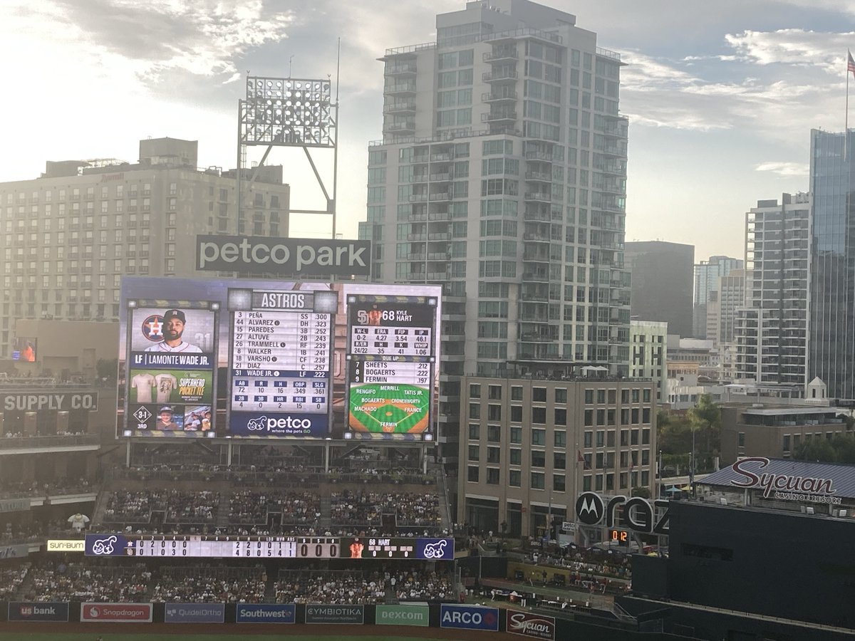 series60blue's tweet photo. At a Padres game for the first time this season and learned what MVR stands for. To my great surprise it is not Multi Variable Regression. https://t.co/GUIlLJixHa