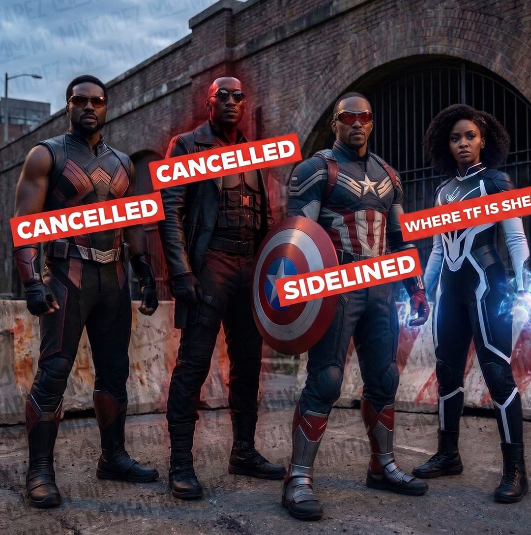mymixtapez's tweet photo. Marvel faces backlash over cancellations, prolonged delays, and uncertain futures surrounding several of its Black-led projects!! https://t.co/9JFQFoG5yA