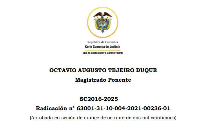 juridicascol's tweet photo. SIMULACIÓN ABSOLUTA DEL MATRIMONIO CIVIL, CARGA DE LA PRUEBA, VALORACIÓN DE LOS INDICIOS Y EFICACIA PROBATORIA DE LAS DECLARACIONES DE LAS PARTES.

✍️ ¿DESEAS ESTAR ACTUALIZADO DIARIO DE TODA LA JURISPRUDENCIA DEL PAIS? SUSCRIBETE  👉https://t.co/BfjLIlBhtB https://t.co/AreVHNJbrK