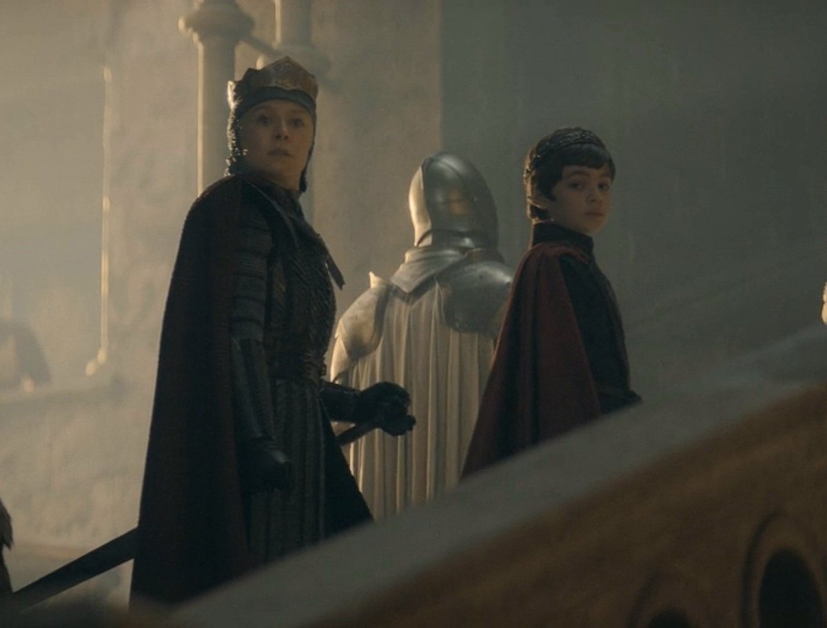 Mayham_H's tweet photo. the queen of westeros and the prince of dragonstone #houseofthedragon https://t.co/yYQ6kkllm3