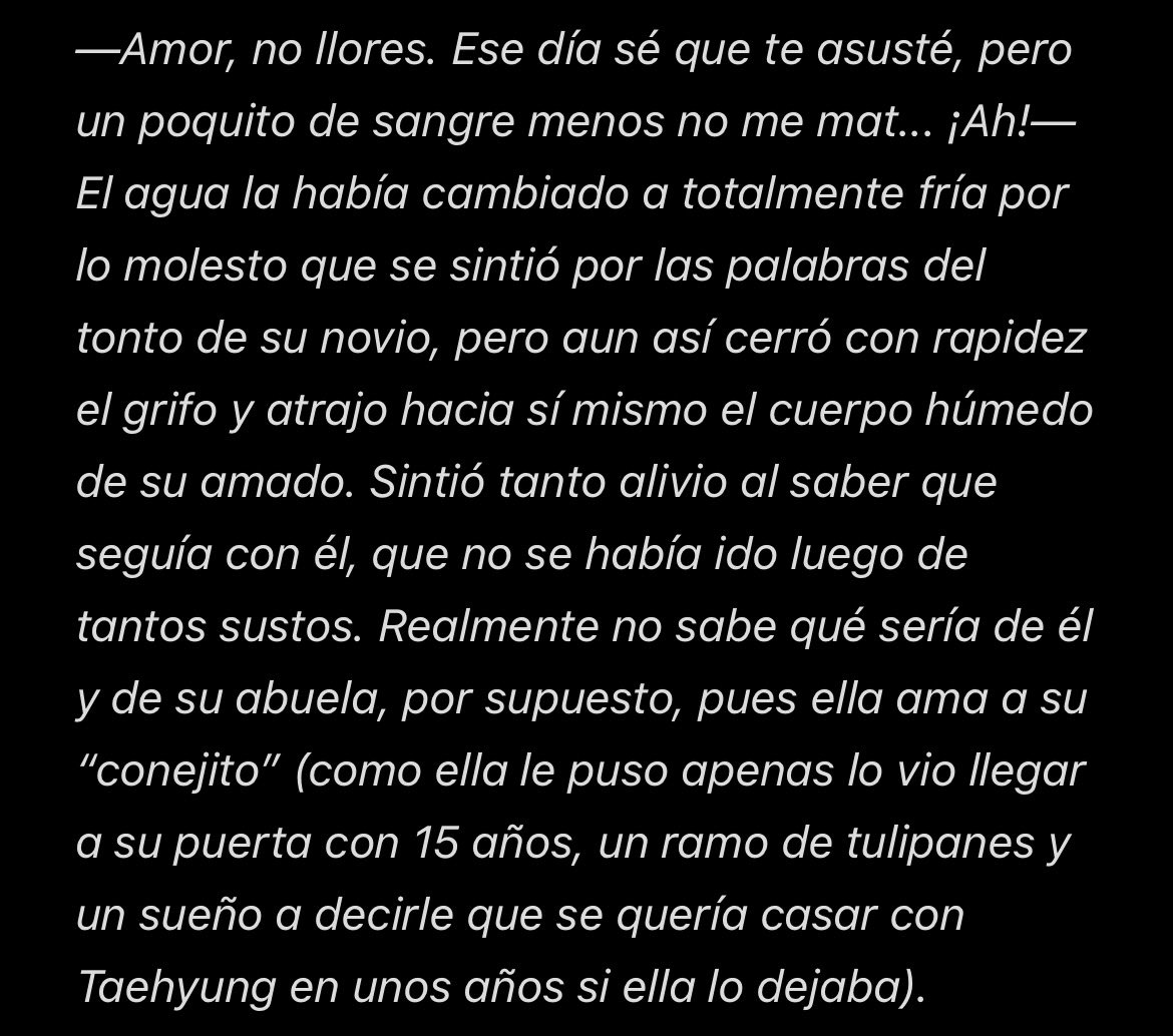 lorelaidiaries's tweet photo. PT3 (final) #aukooktae #aukookv 

¡Espero les haya gustado! es primera vez que me atrevo a narrar tanto y lamento si tiene errores, realmente amo el kooktae siendo j’k 🕷️ https://t.co/S9IaZYblvb