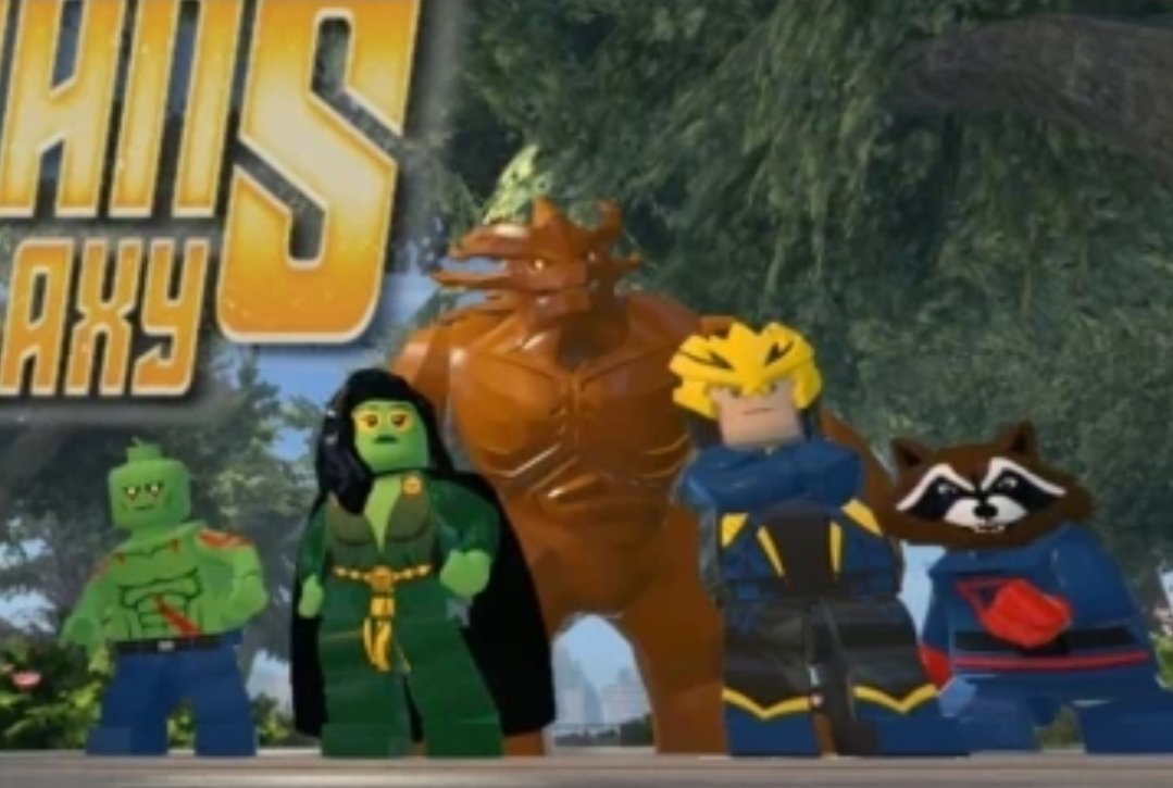 kittischmitti's tweet photo. I like how they put the comic guardians of the galaxy in some stuff right before they released the first movie like giving your old dog one really good day before putting him down https://t.co/uIsyxV7GXC