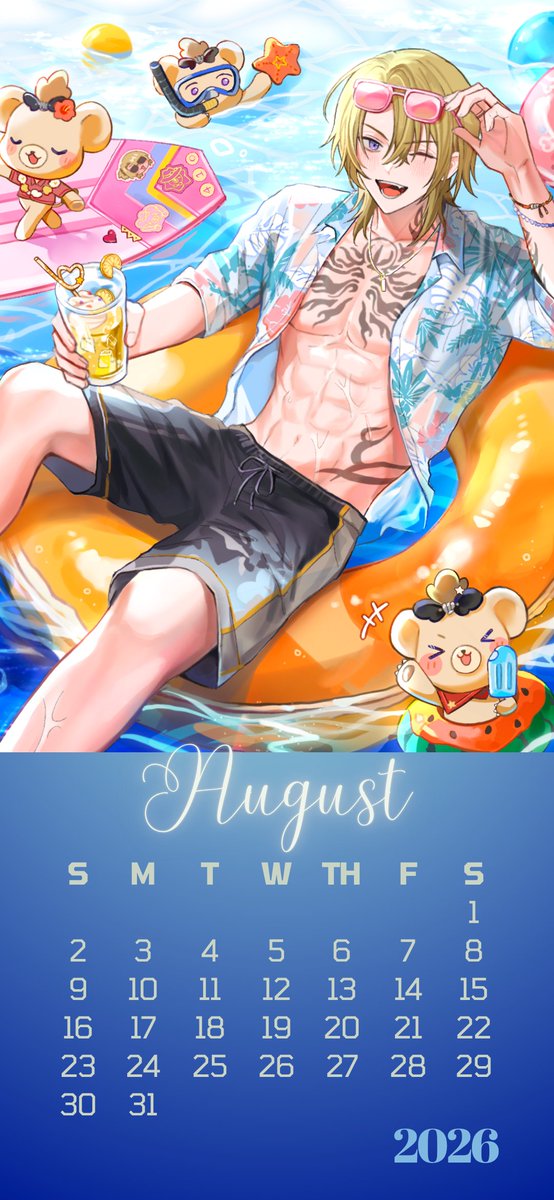 luca_deeznews's tweet photo. ೀ AUGUST is here! ꫂ❁

Better late than never!
We would like to share these from our Luca Calendar project we made. Take a look and feel free to use these to track dates, NIJIEN birthdays and Luca special dates. To see more, check the link below!

#365POGDayswithLuca https://t.co/FqXG77lBYf